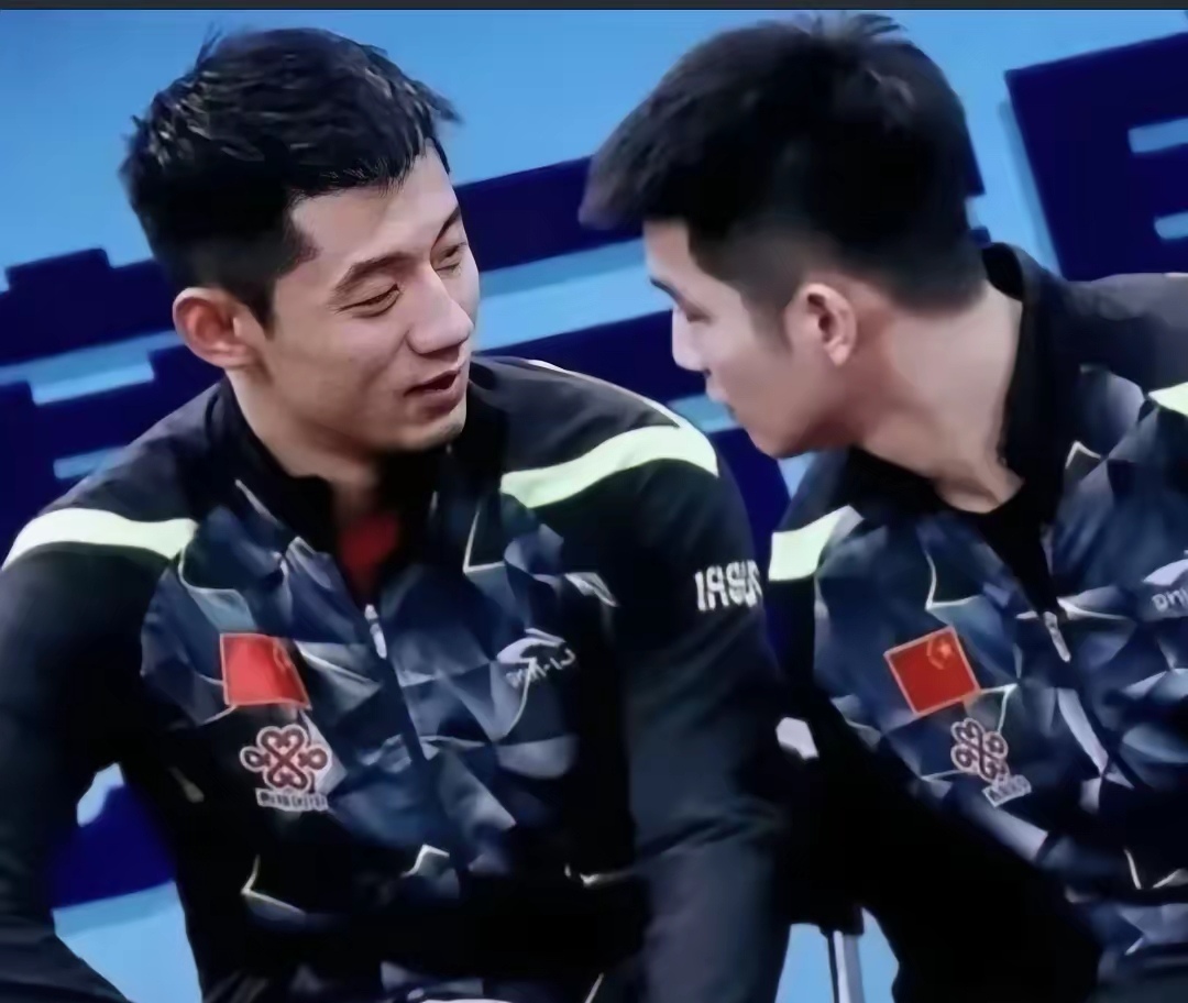 德国乒乓球队力克中国乒乓球队，张继科送出助攻