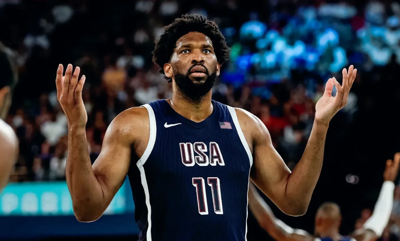 法国男篮完胜湖人,恩比德完成帽子戏法 法国男篮完胜湖人,恩比德完成帽子戏法