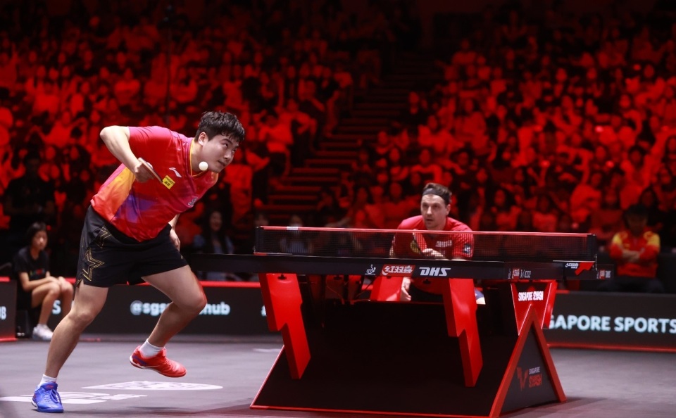 德国队鏖战葡萄牙队，梁靖崑关键制胜